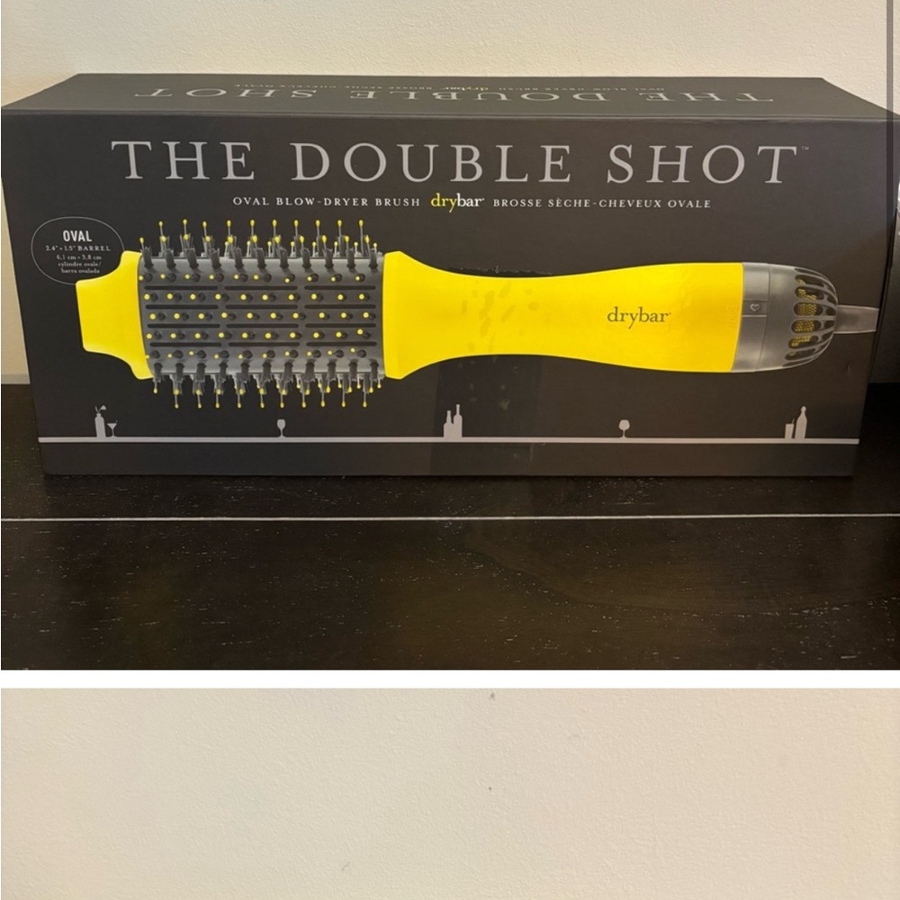 ISO - Drybar The Double Shot Blow-Dryer Brush - Bright Yellow